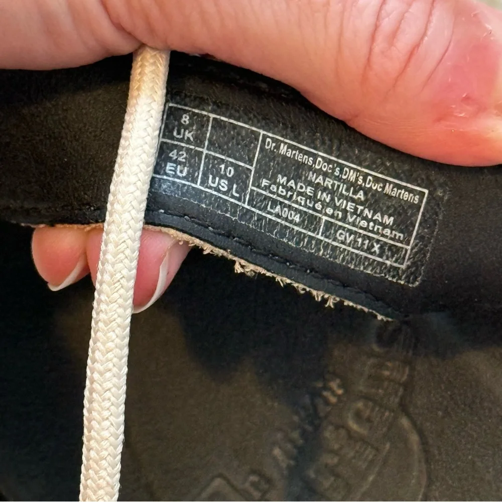 Dr. Martens White Strappy Sandals - Picture 5 of 9